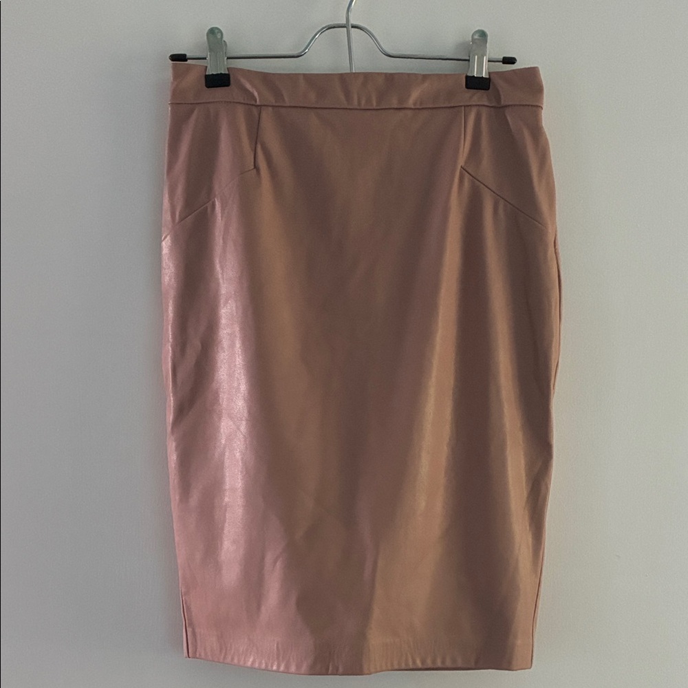 Dynamite Blush Pencil Skirt
